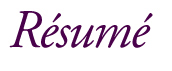 Resume